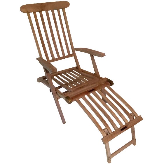 Vintage RMS Queen Elizabeth Cruise Line Deck Chair Chairish