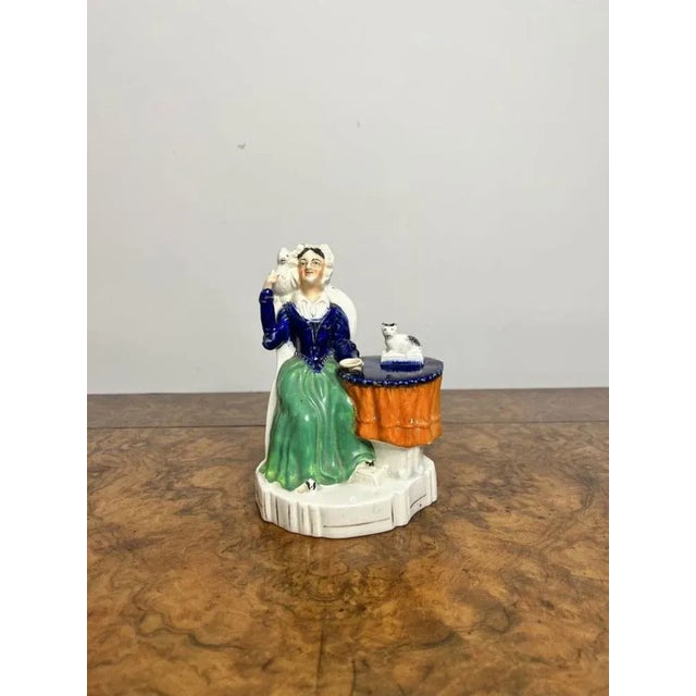 Antique Victorian Staffordshire Group Figure, 1880 For Sale - Image 3 of 5