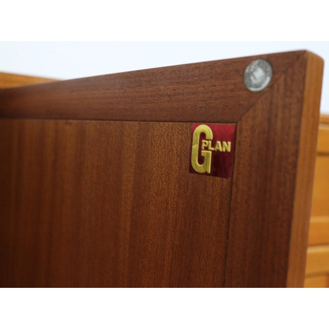 Mid Century Modern Vintage Teak Media Cabinet Credenza by G Plan Danish Style For Sale - Image 13 of 14