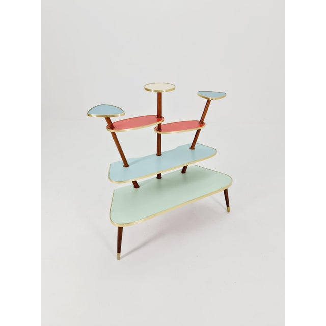 Vintage German Plant Stand, 1950s For Sale - Image 10 of 11
