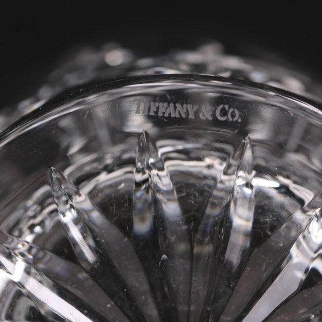 Tiffany & Co. Sybil Crystal Double Old Fashioned Glasses Set of 4