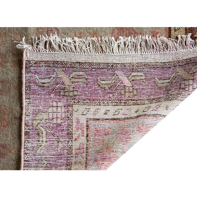 Early 20th Century Central Asian Khotan Rug For Sale - Image 11 of 15