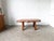 Vintage French Brutalist Coffee Table in Walnut, 1970s For Sale - Image 14 of 18