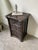 Wood Antique Carved Blackened Pine Chest of Drawers For Sale - Image 7 of 18