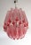 2020s Quadriedri Murano Chandelier – 47 Pink Prisms For Sale - Image 5 of 9