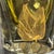 Amber and Gilt Murano Glass Vase from Salviati Murano, Venice, Italy, 1920 For Sale - Image 3 of 11