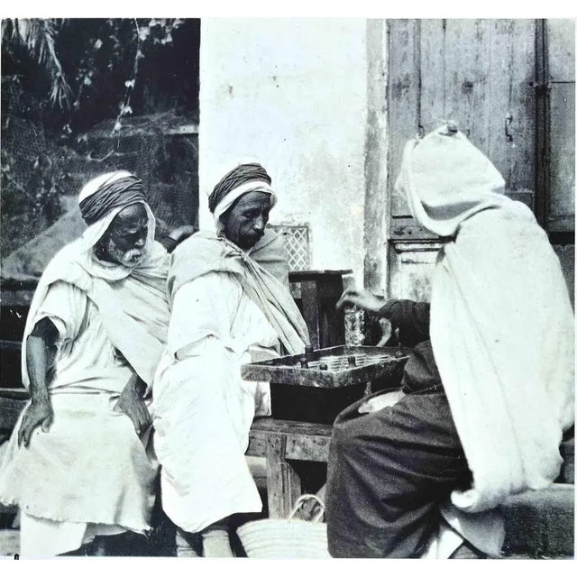 Arab game is an original photolithograph realized in the 1990s by the italian politician bettino craxi. Hand-signed in...