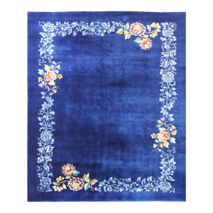 Antique Art Deco Chinese Carpet, Wedding Carpet