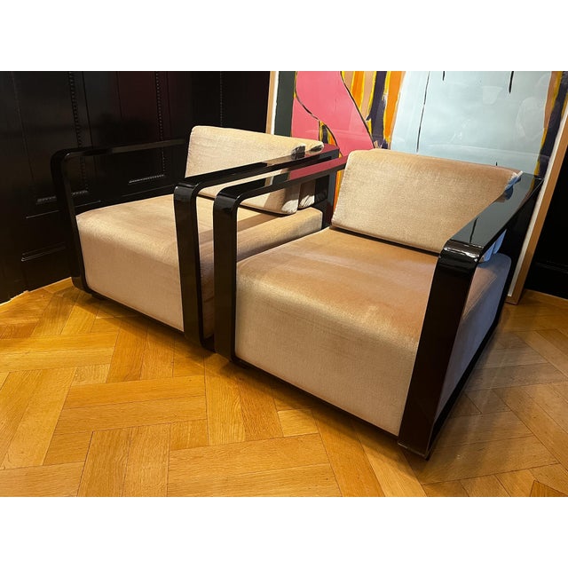 Beige Monza Chairs by Rafael Moneo for BD Barcelona Design, 1980s, Set of 2 For Sale - Image 8 of 14