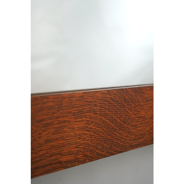 Stickley Stickley Mission Oak Arts & Crafts Dresser Mirror For Sale - Image 4 of 9