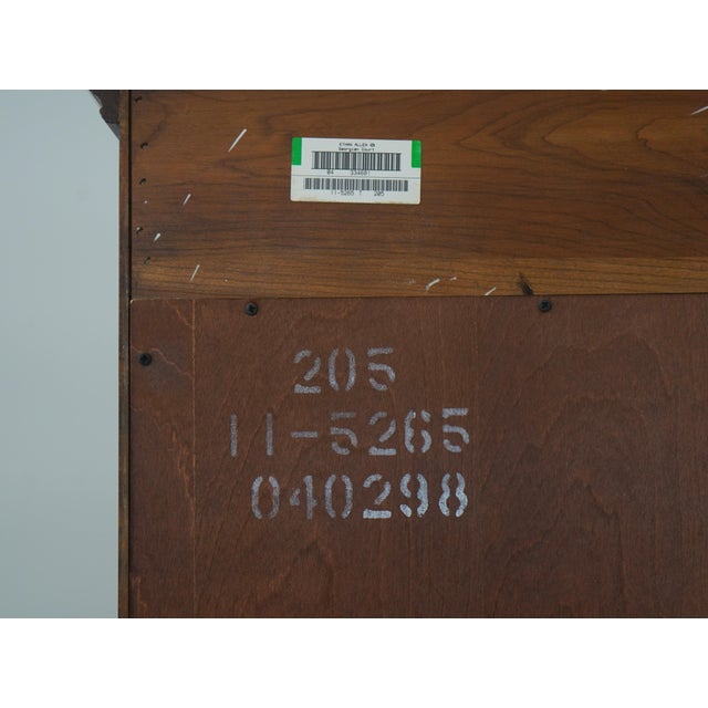 Ethan Allen Georgian Court Cherry Bedroom Armoire For Sale - Image 18 of 18