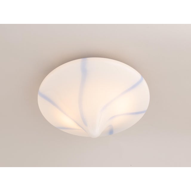 1970s Mid Century Modern Flush Mount or Wall Sconce in the Style of Massimo Vignelli For Sale - Image 5 of 8