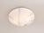 1970s Mid Century Modern Flush Mount or Wall Sconce in the Style of Massimo Vignelli For Sale - Image 5 of 8