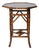 19Th. Century Octagon Tiger Bamboo & Lacquer Side Table, C1880 For Sale