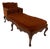 18th Century Venetian Walnut Chaise For Sale