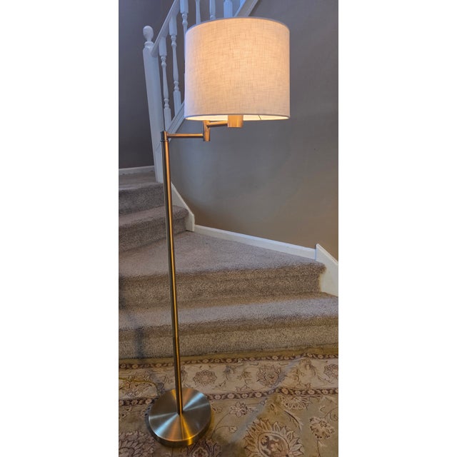 We are delighted to offer for sale this lovely brass affect Ralph Lauren Articulated Floor Standing lamp A very good...
