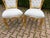 1970s Italian Baroque Gold Marble Leather Dining Set-5 Pc For Sale - Image 11 of 18