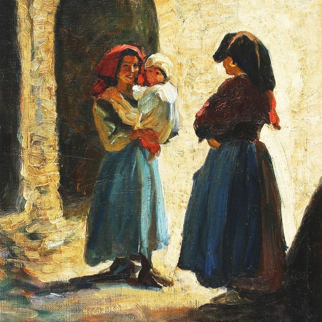 Emil Krause, Untitled, 1920s, Oil on Canvas For Sale - Image 4 of 9