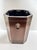 Vintage Mahogany Wood Wastebasket With Brass Lion Head Ring Pulls For Sale - Image 4 of 11