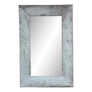 Olde Good Things Reclaimed Copper-Clad Wall Mirror For Sale