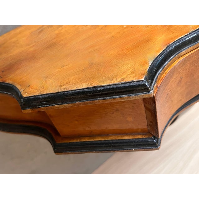 Early 20th Hanging Console with Drawer and Ebonized Details For Sale In Miami - Image 6 of 18