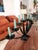 Mid Century Wrought Iron Candelabra | 9 Arm Black Iron Candle Holder | Modernist Brutalist Style | 23.5” Centerpiece Sculpture For Sale - Image 11 of 11