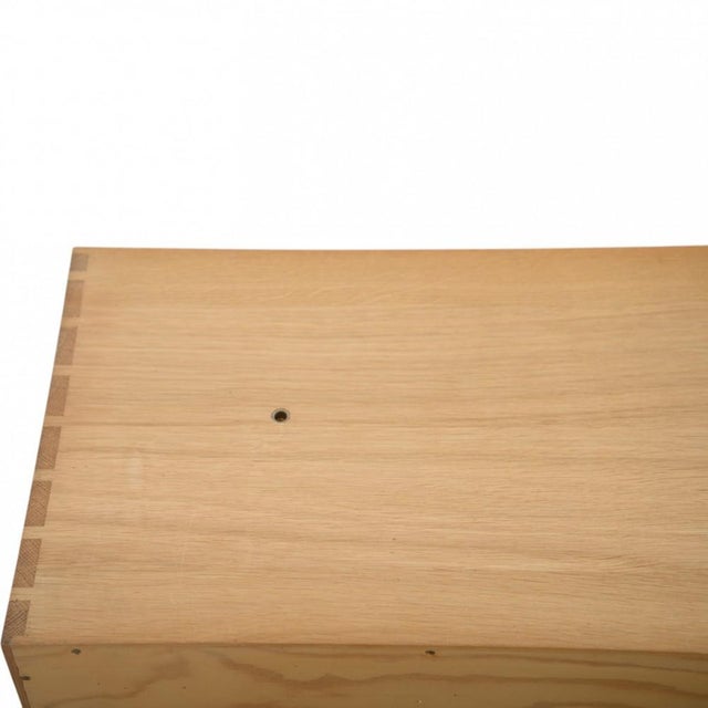 Brown Bookcase in Oak by Mogens Koch, 1980s For Sale - Image 8 of 13