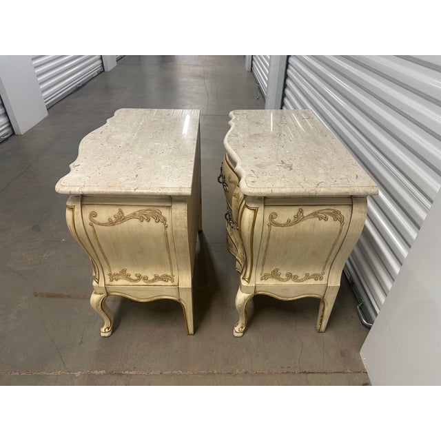 1960s William A. Berkey Furniture Co. For John Widdicomb Nightstands - A Pair For Sale - Image 14 of 15
