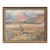 Swedish Framed Mountain Landscape, 1950's For Sale