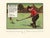 This original print is from a folio of whimsical Golf illustrations by the English artist Charles Crombie (1880-1967)....