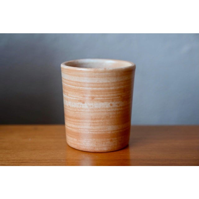 Ceramic Dinner Service with Glazed Terracotta by Jean Austruy, 1960s For Sale - Image 9 of 17