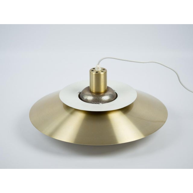 Vintage Danish Pendant Lamp by Kurt Wiborg for Jeka, 1980s For Sale - Image 4 of 9
