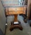Empire-Style Drop-Leaf Sewing Table With Two Drawers & Scroll-Foot Pedestal For Sale - Image 4 of 8