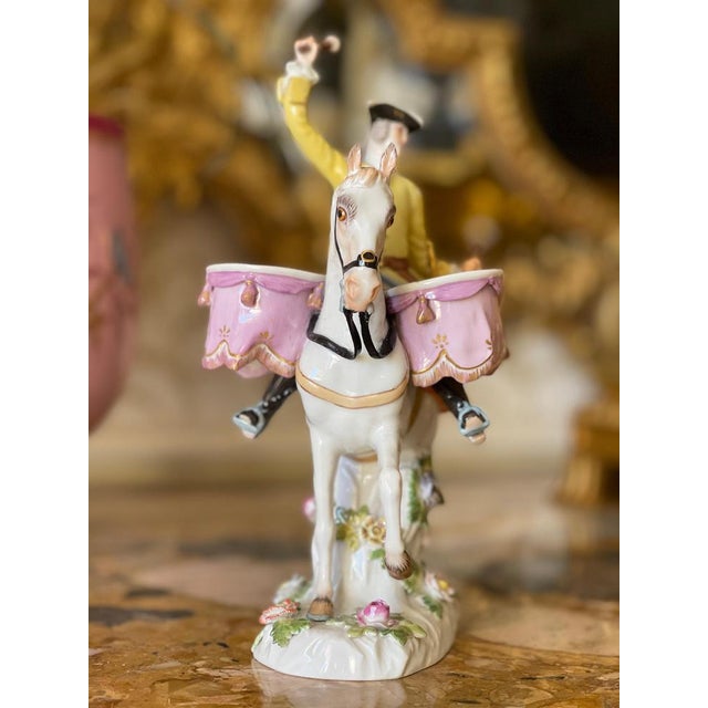 Drum Rider Porcelain Subject from Meissen, 1963 For Sale - Image 4 of 16