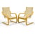 Mid-Century Modern Alvar Aalto Model 406 Lounge Chairs (Pair) For Sale - Image 3 of 10