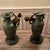 Metal Auguste Moreau Art Nouveau Vases - Pair For Sale - Image 7 of 12