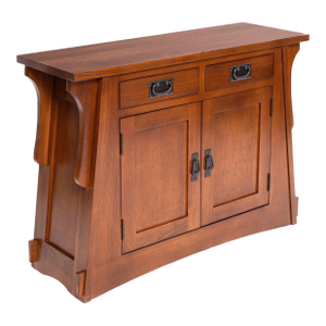 Mission Crofter Style Entry Cabinet Micheals Cherry