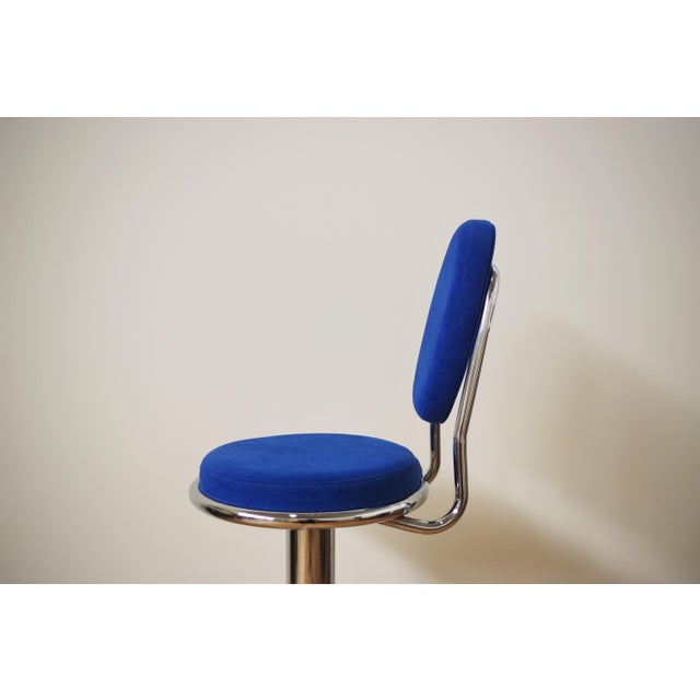 Chrome Rotating Stool, 1990s For Sale - Image 15 of 18