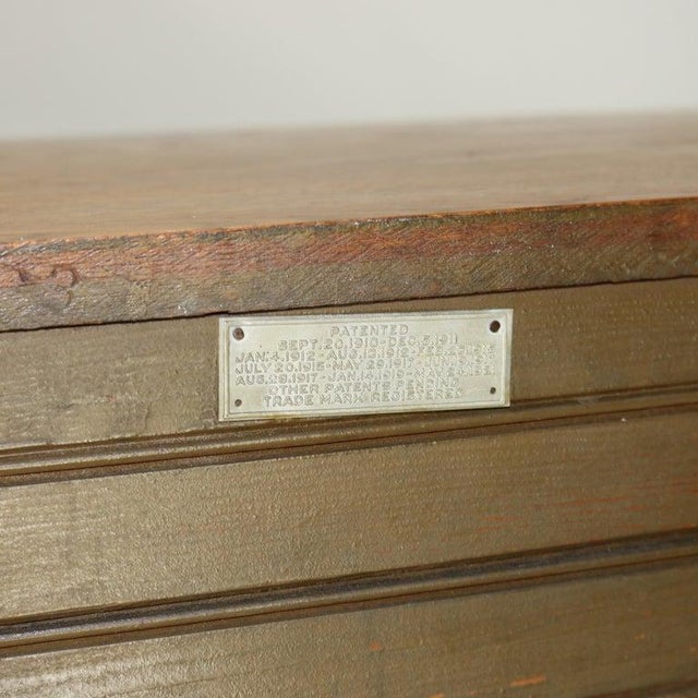 Antique Grand Rapids Refrigerator Co. Oak Three-Door Leonard Icebox Circa 1920 For Sale - Image 13 of 14