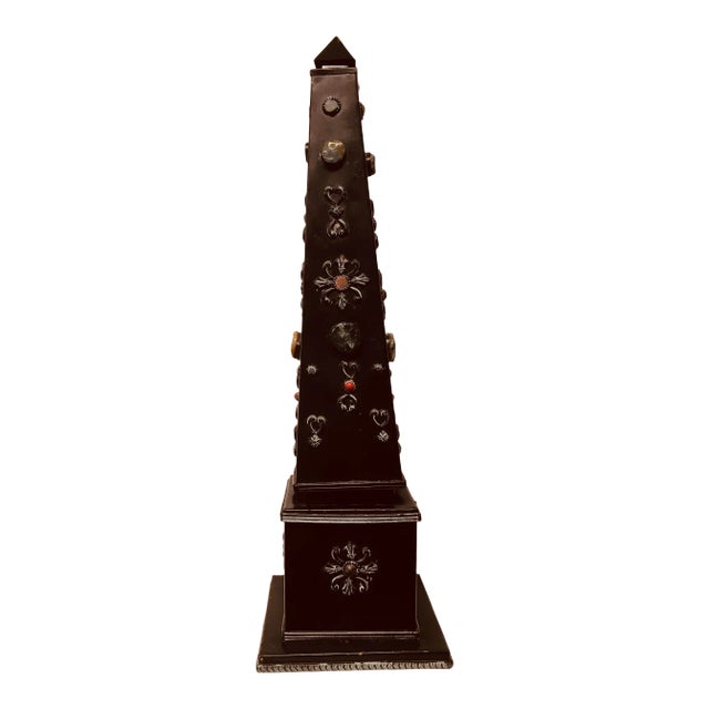 1980s Egyptian Revival Obelisk For Sale
