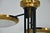 Stilnovo Six Disc Brass and Glass Ceiling Lamp from Stilnovo, Italy, 1950 For Sale - Image 4 of 14
