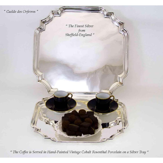 Reference # WH 1877/12-14. “ New not Used, The Finest Quality Ever Made " Photo 411 Description: A Set of Two (2) Silver...