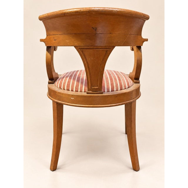 1950s Empire Oak Gondola Back Armchairs, 1950s, Set of 12 For Sale - Image 5 of 7