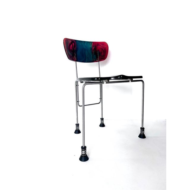 Broadway Chair by Gaetano Pesce for Bernini, 1993 For Sale - Image 11 of 14