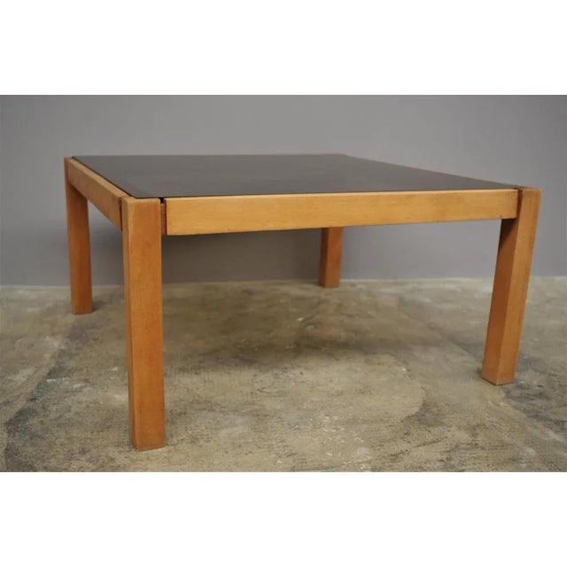 Low Side or Coffee Table with Tempered Smoked Glass Top, 1980s For Sale - Image 3 of 9