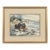 Arthur Fox 1977 New England Coastal Watercolor, Framed For Sale