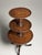 Brown Antique English Tripod Etagère For Sale - Image 8 of 18