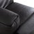 Black Set of 250 Lounge Chair and Ottoman in Black Leather from Rolf Benz For Sale - Image 8 of 18