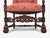 Baroque Style, Large Armchairs, Carved Wood, Red Damask, England, 1920s For Sale - Image 11 of 16