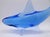 Glass Vintage Murano Glass Shark in Cobalt Blue, 1980s For Sale - Image 7 of 9